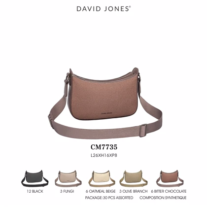 کیف دوشی زنانه دیوید جونز مدل David Jones CM7735