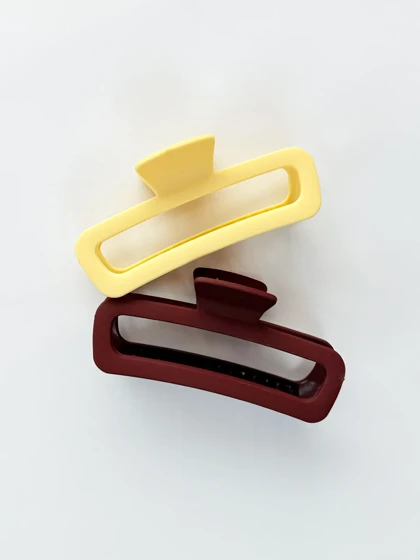 کلیپس مو شمعی مستطیل