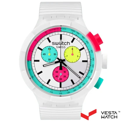 ساعت مچی مردانه و زنانه سواچ SWATCH مدل SB06W100