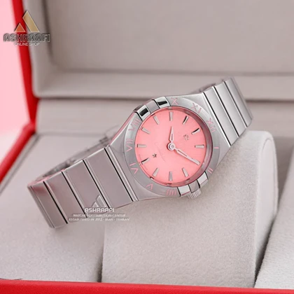ساعت امگا صفحه صورتی Omega Constellation SP3