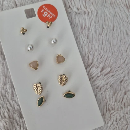 گوشواره زنانه آی ام کد Z-H542 مجموعه 5 عددی
