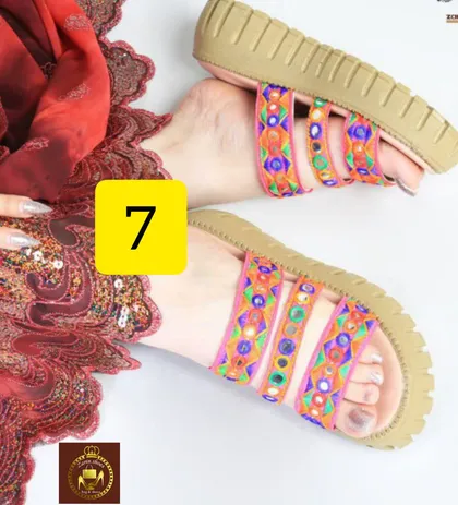 صندل دمپایی تمام طبی لژدار زنانه 611 -5