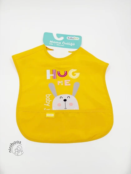 پیشبند کودک بدون آستین طرح خرگوش بیبی جم baby jem