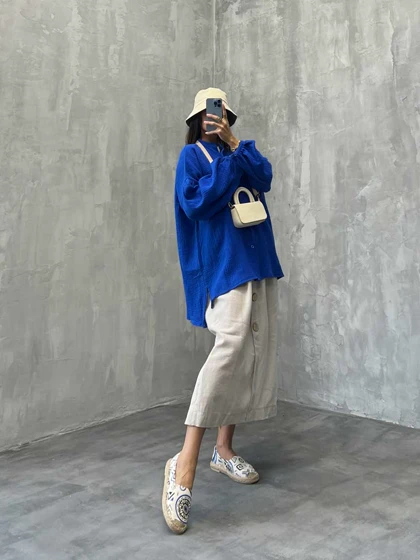 شومیز پنبه‌ای دیپلمات