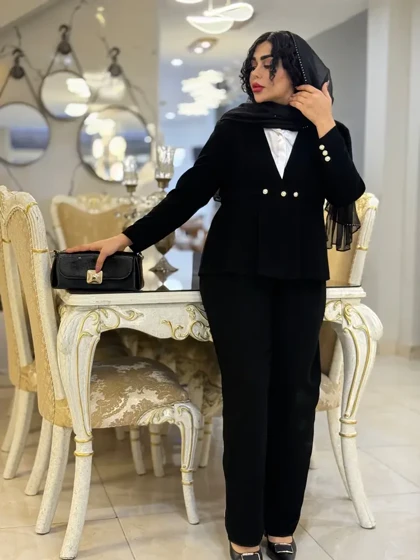 کت شلوار کرپ