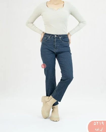 شلوارجین کراپ استریت رویال 5219