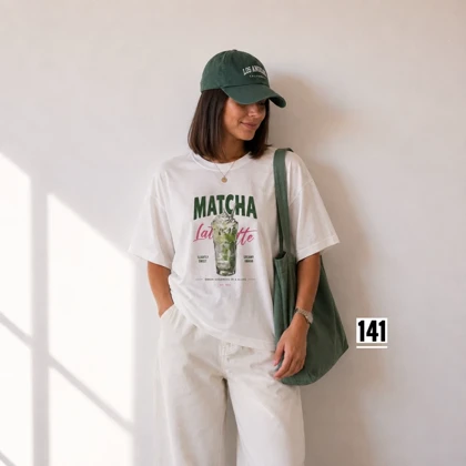 تیشرت باکسی تابستان کد 6082