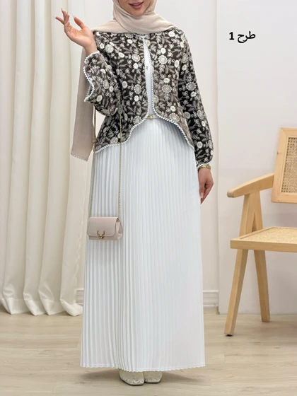 4053-کت و سارافون مزونی پری دخت