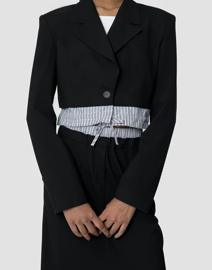 کراپ پایین گتر دار راه راه