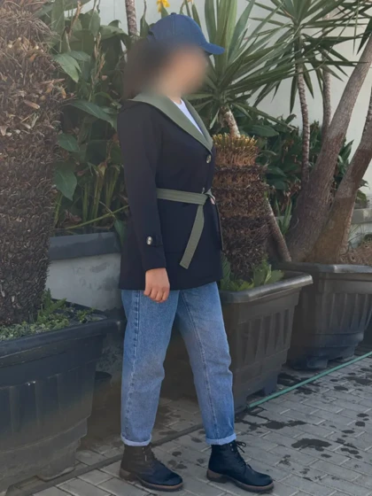 بارانی کلاهدار _5038