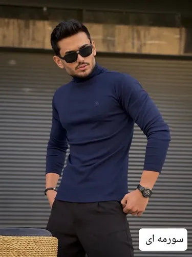 بافت یقه اسکی وارداتی کد 3047