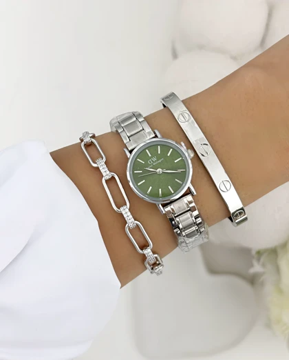 ساعت استیل DW زنانه صفحه گرد 771