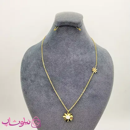 گردنبند دخترانه ظریف طرح خورشید