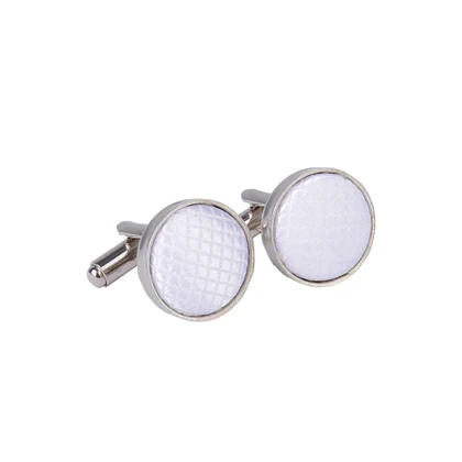 ست پاپیون و دکمه سرآستین سفید 7148