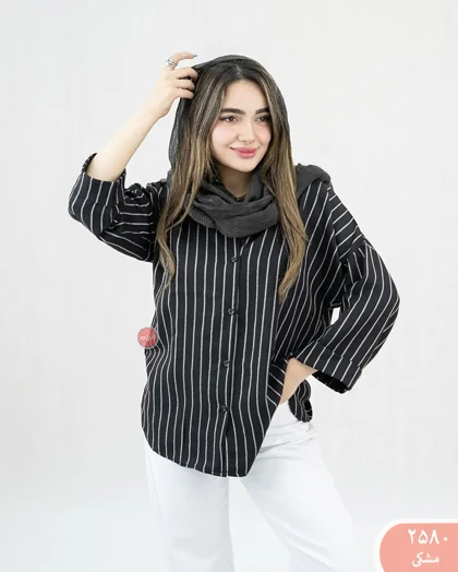 شومیزمانتویی راه راه 2580