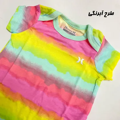 بادی زیر دکمه نوزادی سایز 6 تا 9 ماه