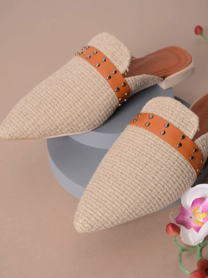 کفش کنفی نوک تیز