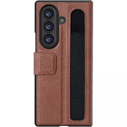 کیف گوشی سامسونگ Galaxy Z Fold7 نیلکین Nillkin Aoge Leather - قابل تبدیل به هولدر موبایل