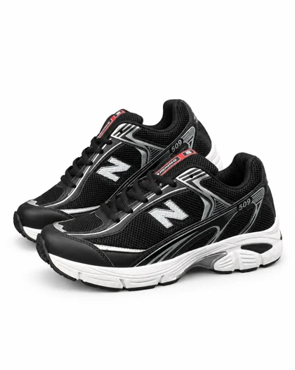 کتانی بزرگ پا مدل نیوبالانس 509 مشکی سفید New Balance509