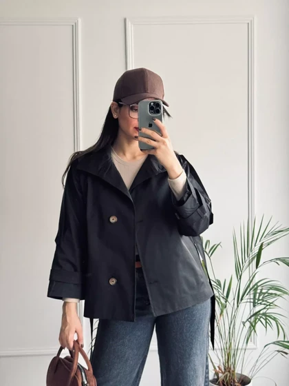 بارانی آستردار نینا