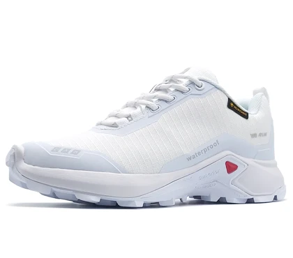 کفش ضدآب مردانه و زنانه آی رانر I-runner رنگ سفید رویه برزنتی