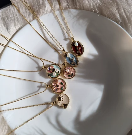 گردنبند میناکاری G21