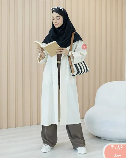 مانتو بلند ساینا 4086