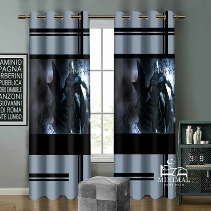 پرده کودک طرح بتمن بالدار مدل W5052