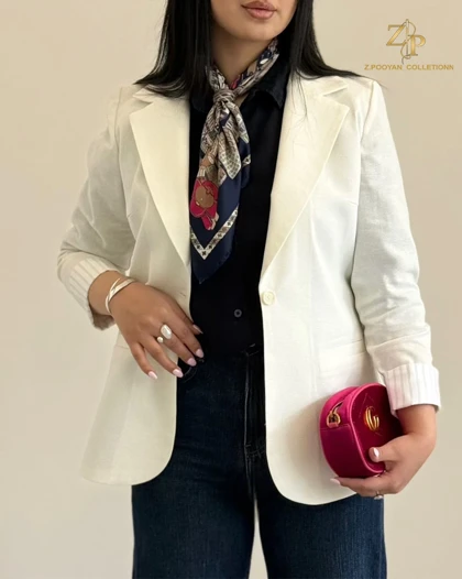 کت تک زنانه لینن کنفی لاو