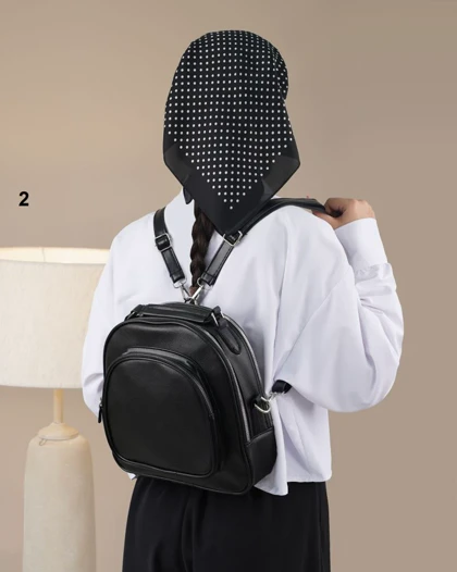 کیف سه کاره مشکی کد 30061