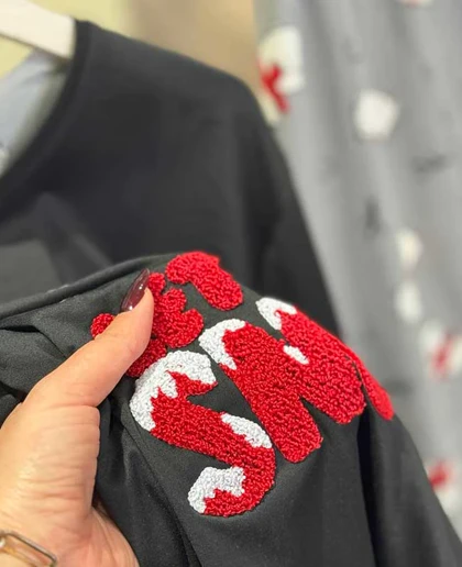 بلوز شلوار سایز بزرگ زنانه الیتول کد1195-12-B