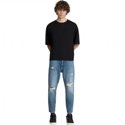 شلوار جین مردانه مام فیت زاپ‌دار از pull & bear کد 281