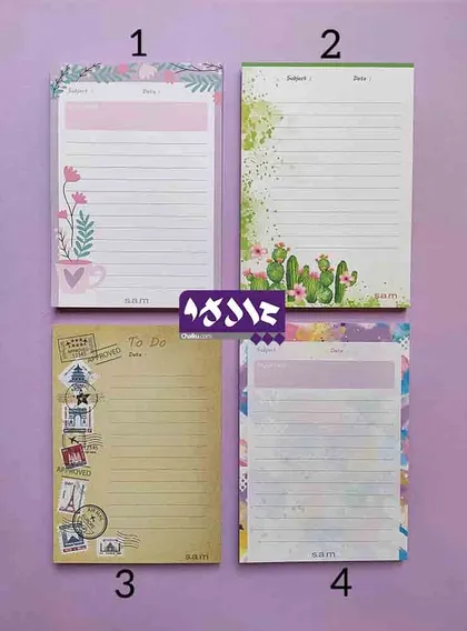 کاغذ یادداشت A6 سم