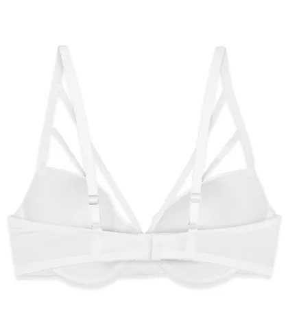 سوتین Neev نیو کاپ‌دار فنردار میکروفایبر کد Ella 2029 سفید White