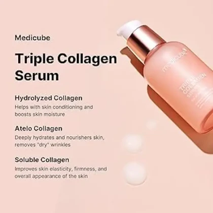سرم جوانساز کلاژن مدی کیوب Medicube Triple Collagen Serum