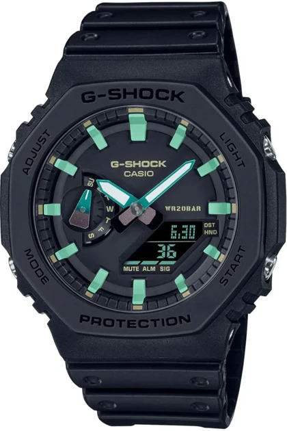 ساعت کاسیو جیشاک اورجینال مردانه GA-2100RC-1ADR