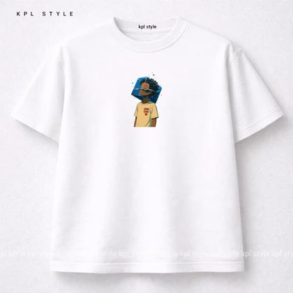 تیشرت سوپر پنبه قواره باکسی کد 1240