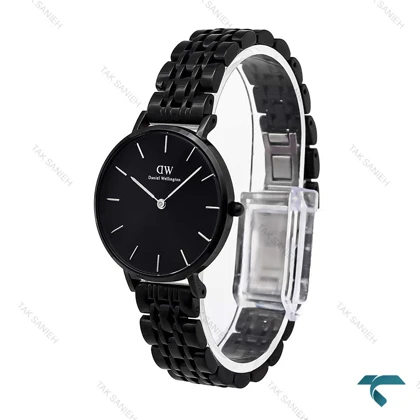 ساعت مچی دی دبلیو گرد فول مشکی DW-6286-L