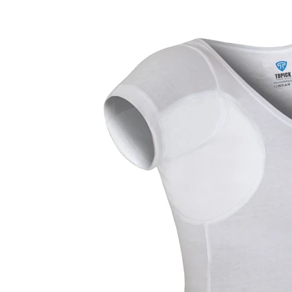 تیشرت ضد تعریق زنانه سفید