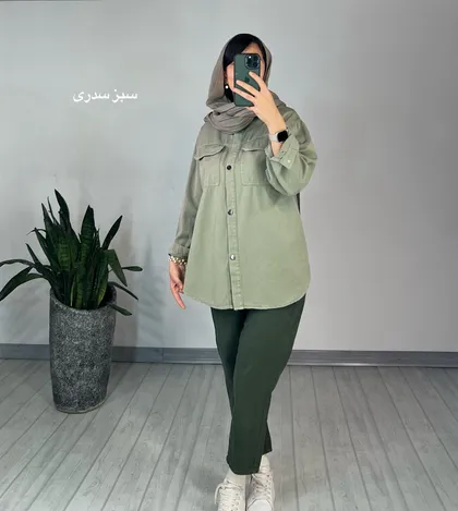 مانتو کتان گردو