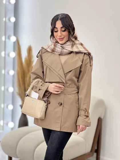 بارانی ژیله دار ربکا