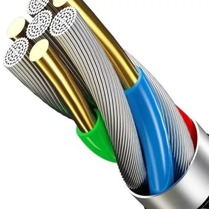 کابل تایپ سی یوسامز USAMS مدل SJ221 جریان 2 آمپر 1.2 متر