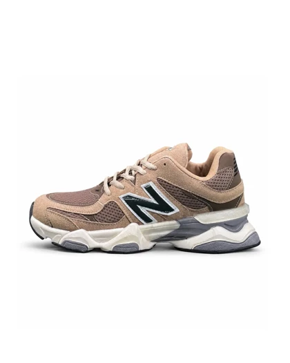 کفش کتانی مردانه مدل نیوبالانس 9060 کرم قهوه ای New Balance 9060