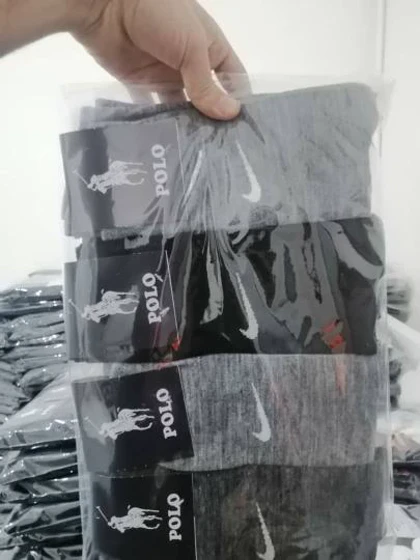 تولیدی جوراب مردانه ساق بلند پک اقتصادی 12 جفتی مناسب کارمندان بسته بندی سلفونی 12 جفتی پنجه گیری روسو تخت فری سایز 38 الی 46