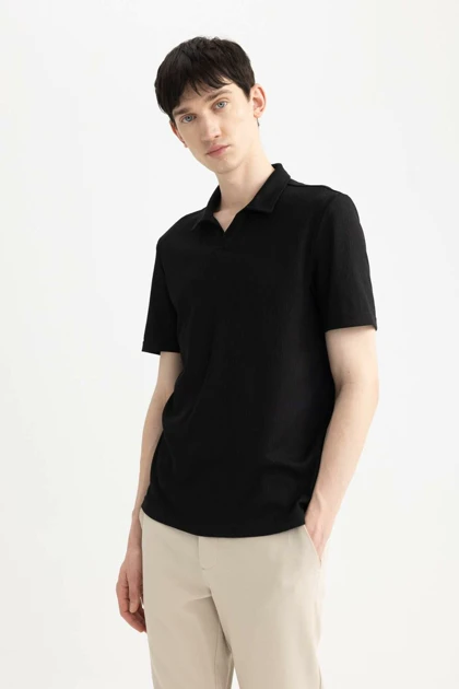 تیشرت یقه پولو مردانه اورجینال دیفکتو defacto