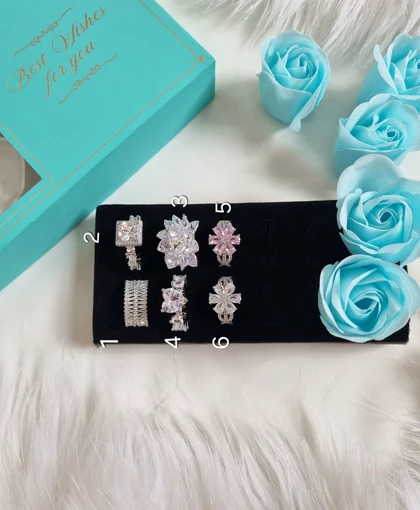 انگشتر جواهری شیک