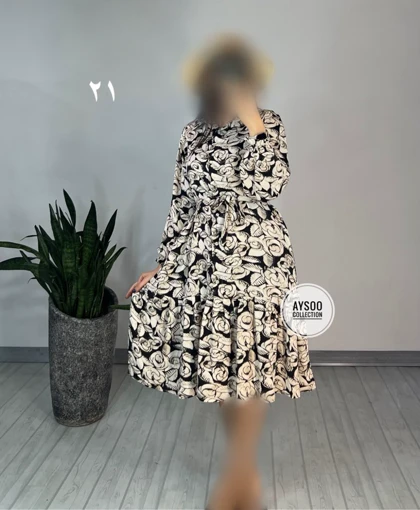 پیراهن عروسکی الیزه 5