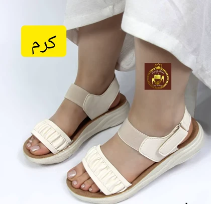 صندل زنانه اسپرت چسبی سلن