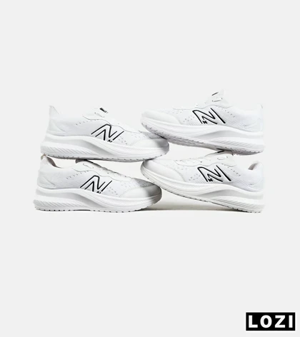 کفش کتانی مردانه و زنانه سفید مشکی NEW BALANCE 860