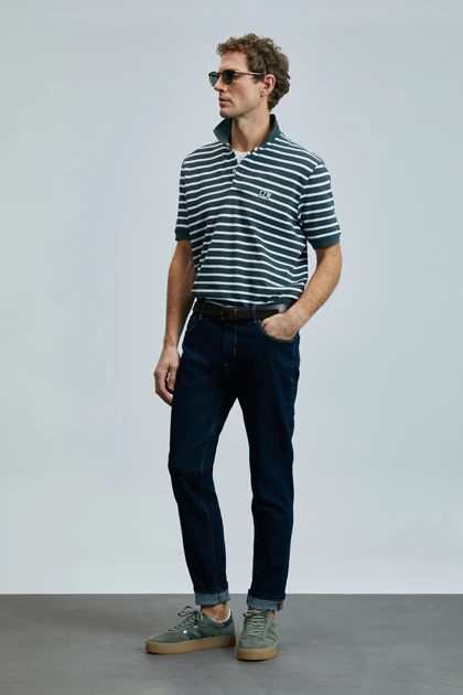 تیشرت یقه پولو مردانه lufian lufian